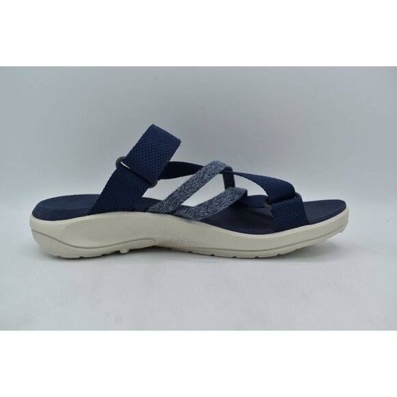 Merrell Womens Size 8 District 4 Mendi Sea Navy Open Toe Sandals Shoes - Picture 7 of 12